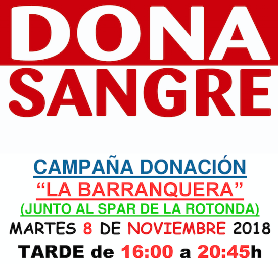 La sociedad de Telde podrá donar sangre entre las 16.00 y las 20.45 horas (Foto TA)